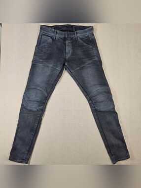 G-Star Raw Men's Slim Fit Denim Jeans - Washed Black